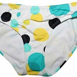 Jag White Polka Dot Bikini Bottom Size .XL